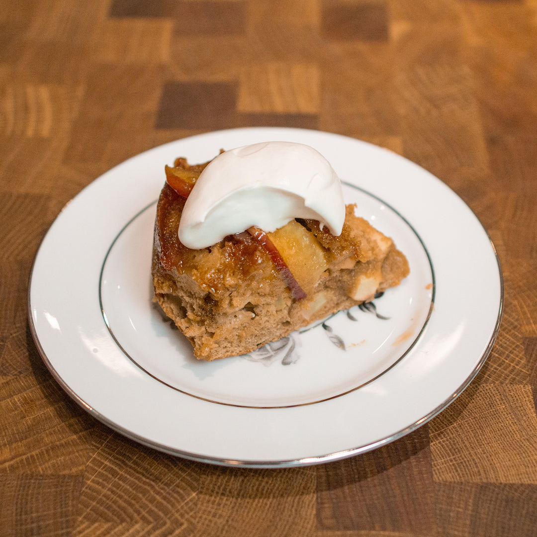 CARAMEL APPLE UPSIDE DOWN CAKE